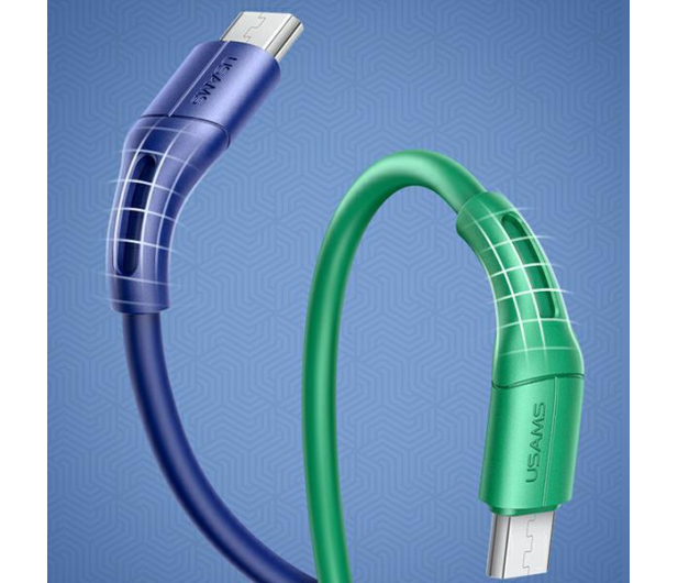 USAMS Kabel U68 microUSB 2A Fast Charge 1m czarny SJ502USB01 - 1569033 - zdjęcie 8